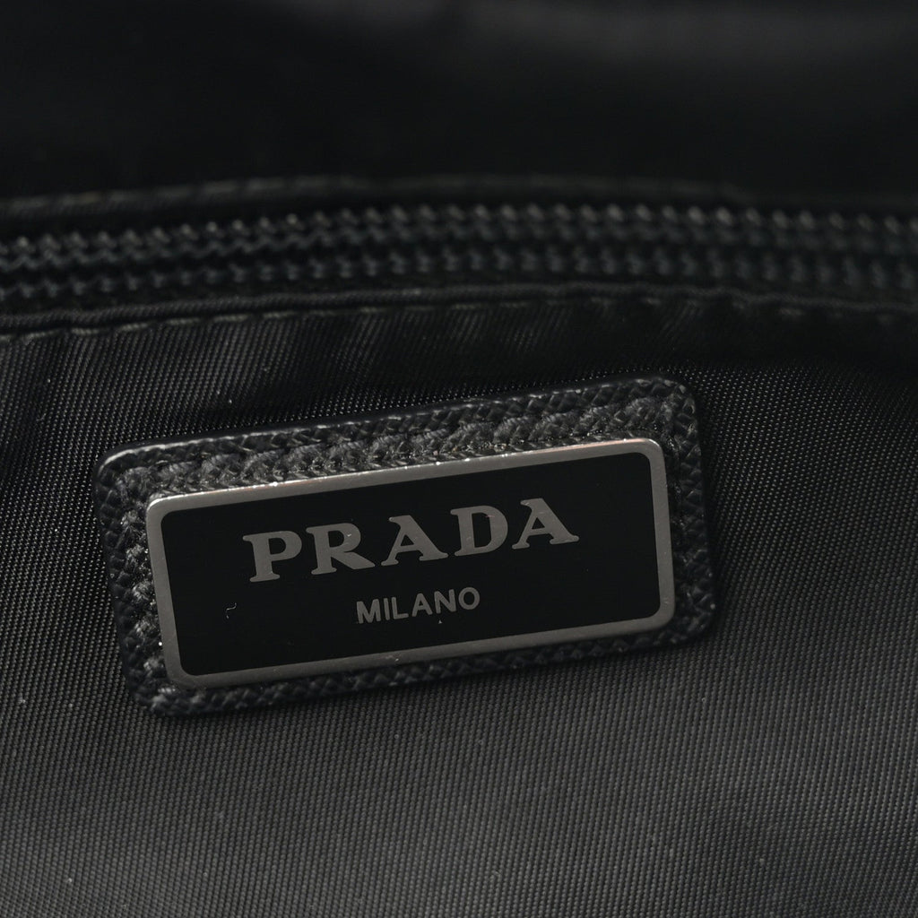 Prada Tessuto Nylon Montagna Harness Bag Black