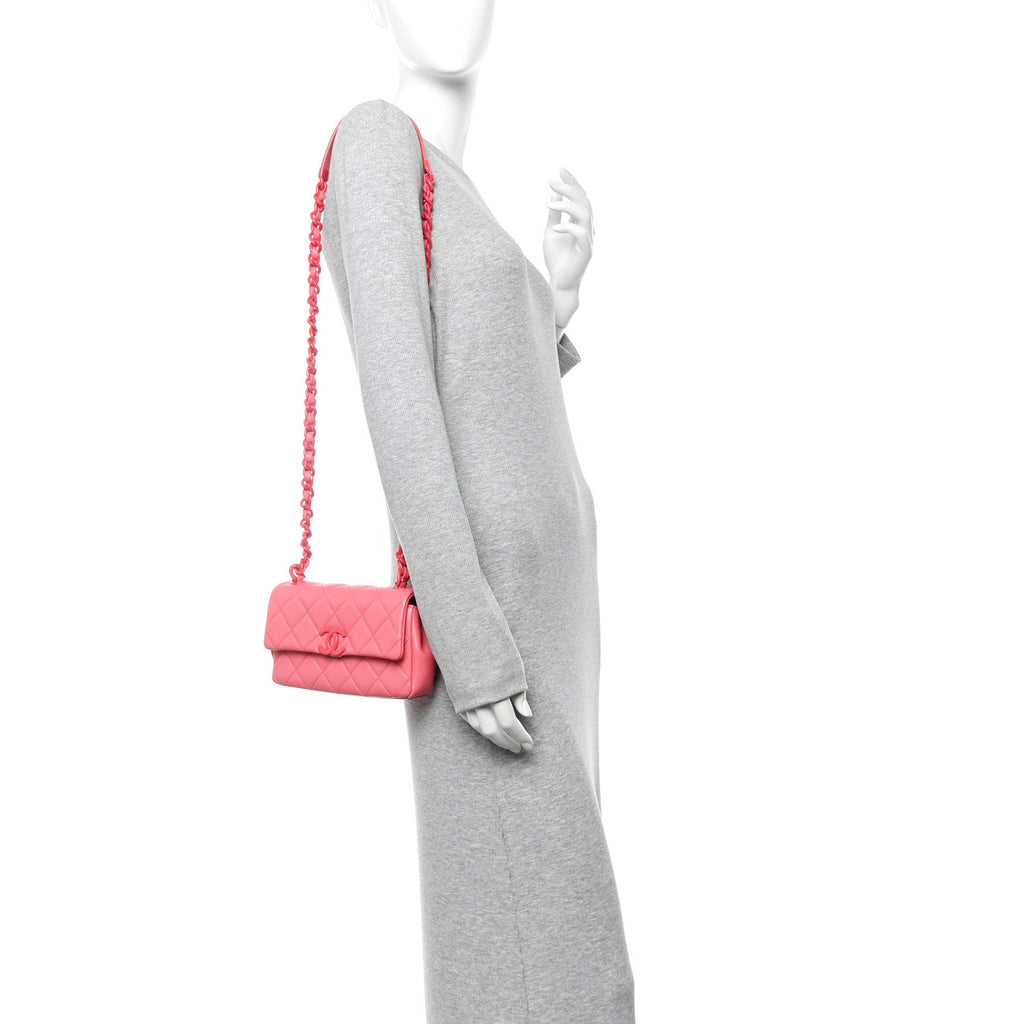Chanel Caviar Quilted My Everything Small Flap Pink
