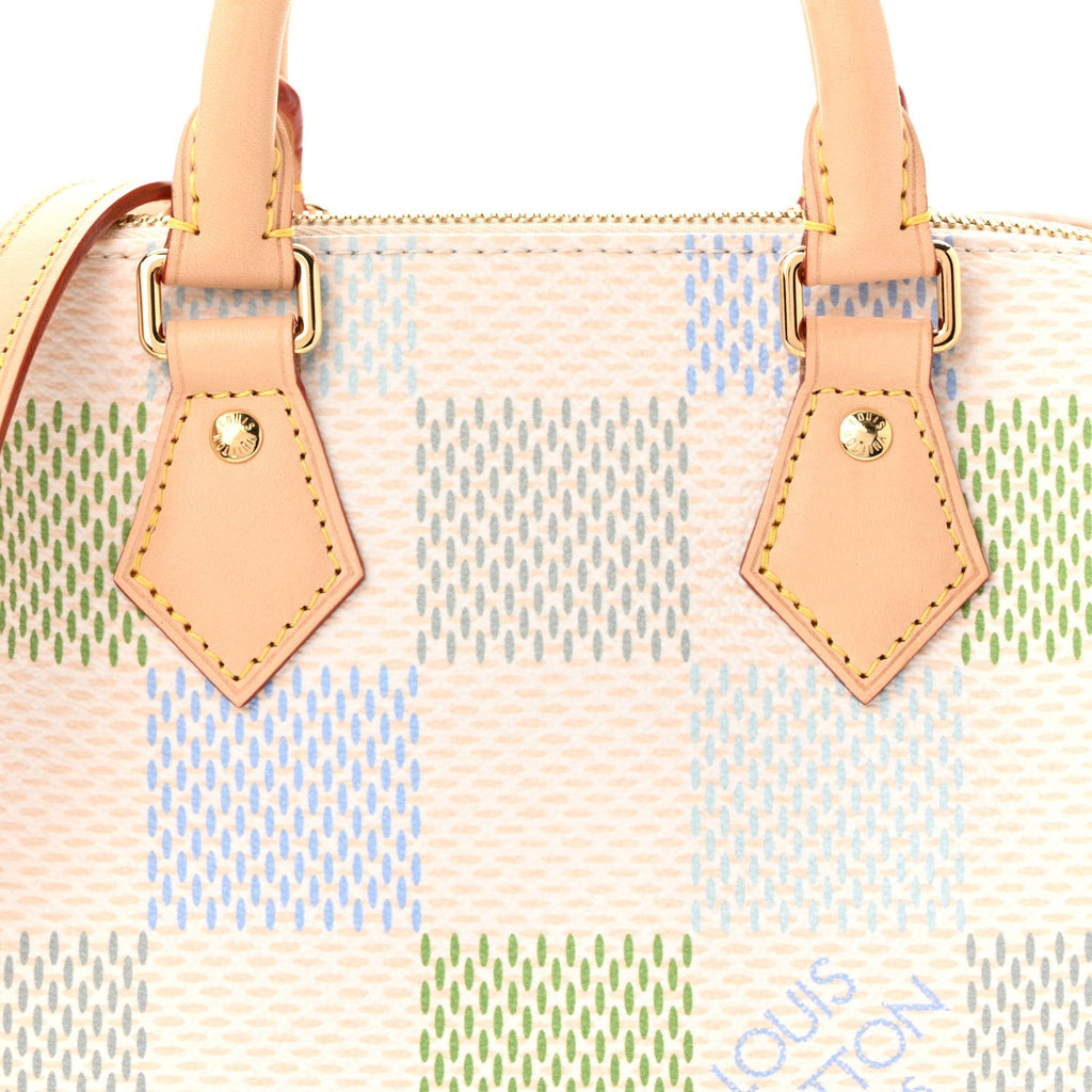 Louis Vuitton Damier Giant Speedy Bandouliere 20 Pistachio