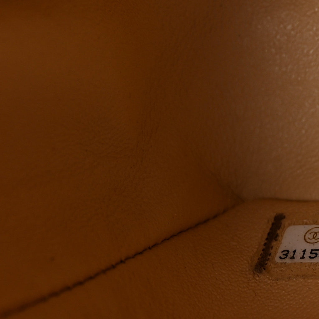 Chanel Caviar Quilted Medium Double Flap Beige