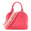 Louis Vuitton Epi Jacquard Alma BB Dragon Fruit