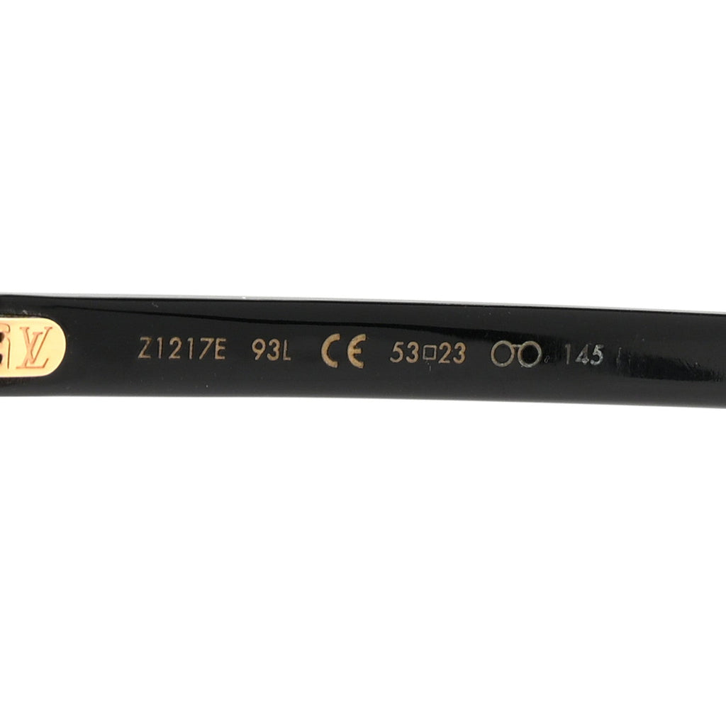 Louis Vuitton Acetate La Grande Bellezza Sunglasses Z1217E Black