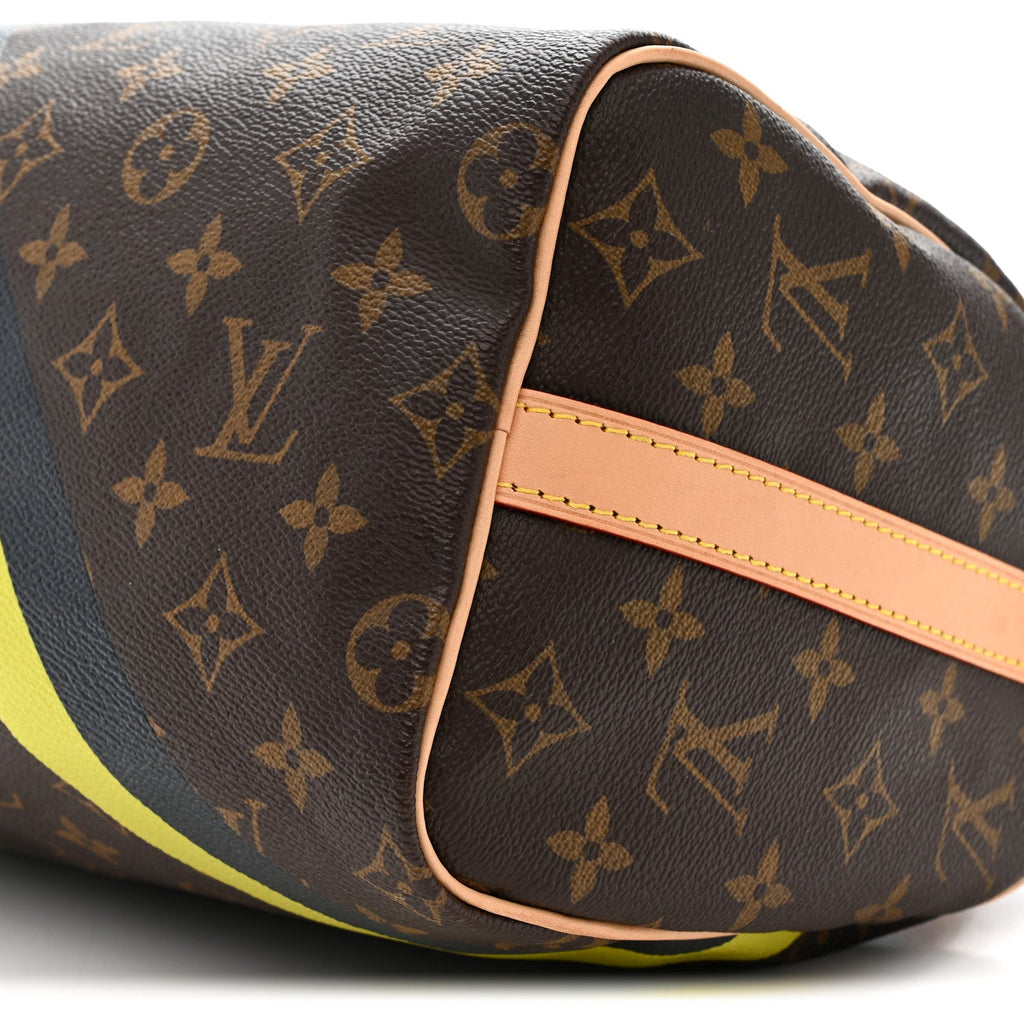 Louis Vuitton Monogram My World Tour Speedy Bandouliere 25
