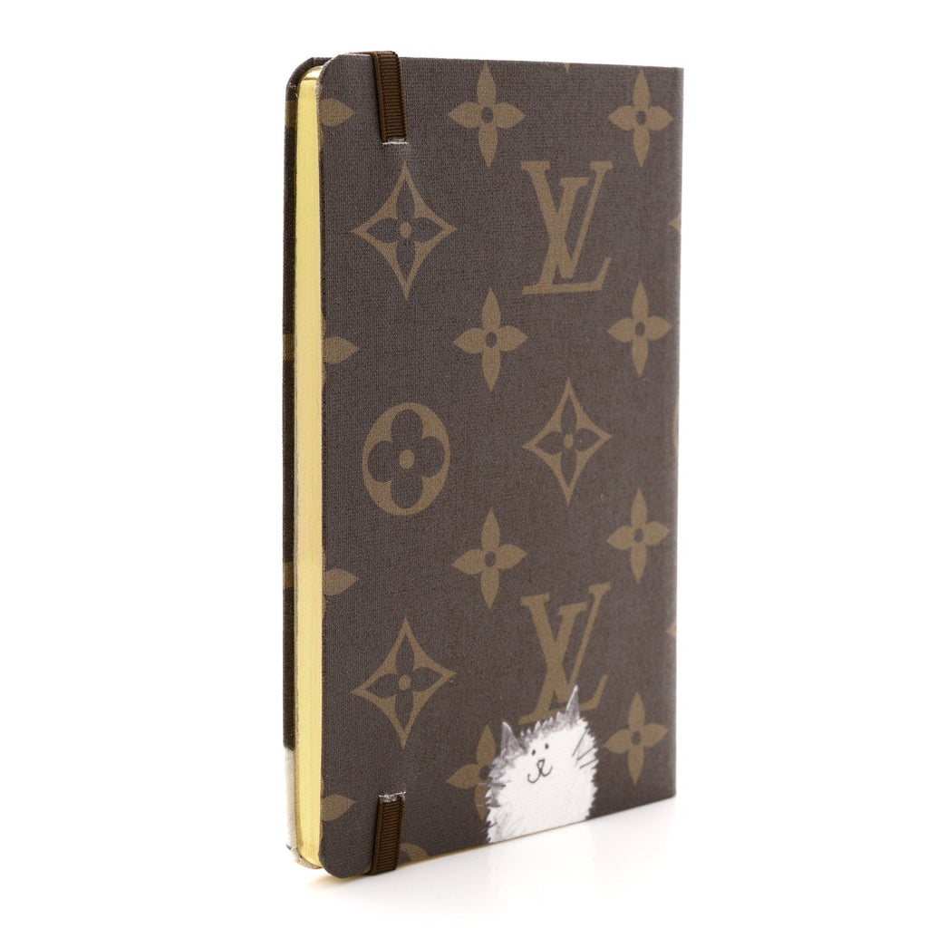 Louis Vuitton Monogram Grace Coddington Jane Notebook PM