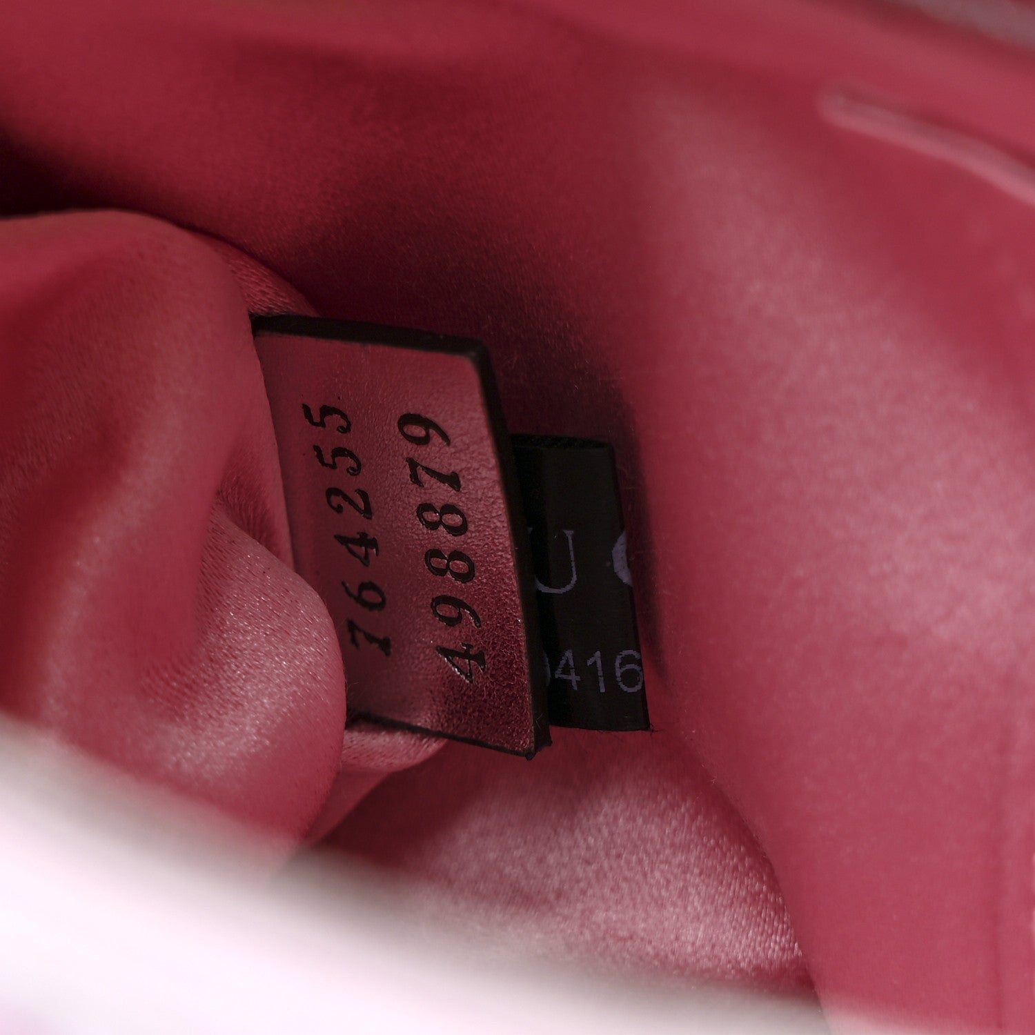 Gucci Iridescent Nappa Vertical Matelasse Medium Maxi Horsebit Chain Shoulder Bag Escape Pink