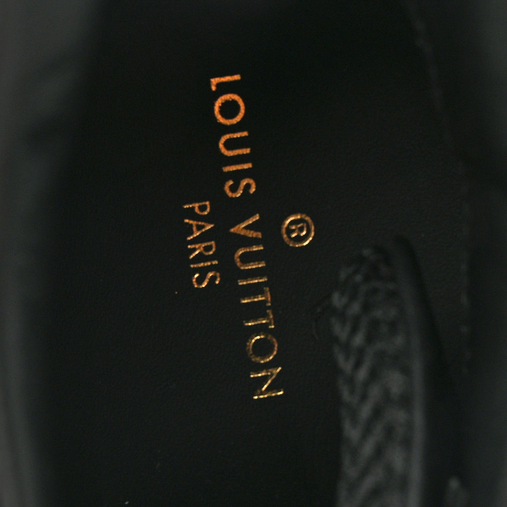 Louis Vuitton Calfskin Epi Oberkampf Ankle Boots 9.5 Black