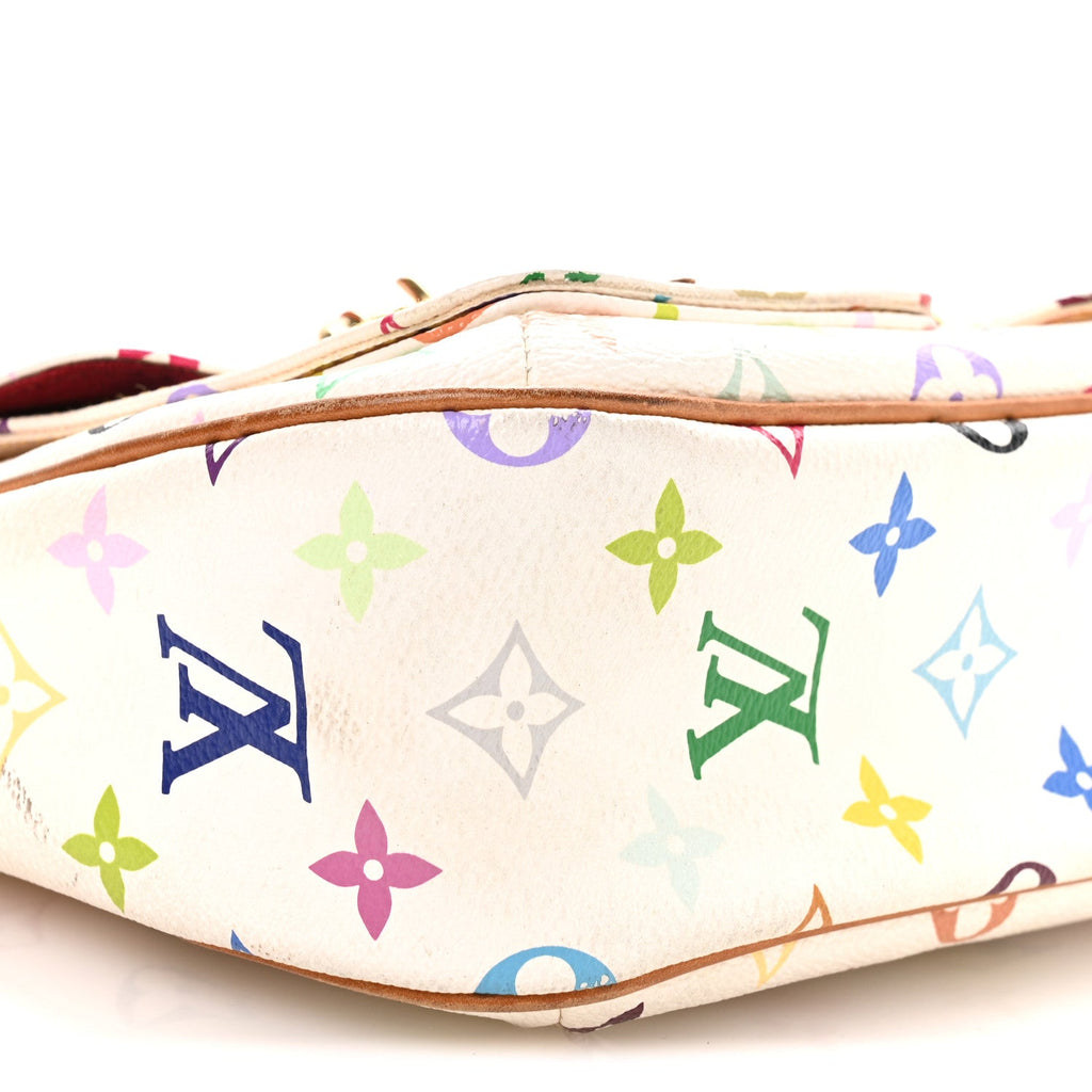 Louis Vuitton Monogram Multicolor Lodge PM White