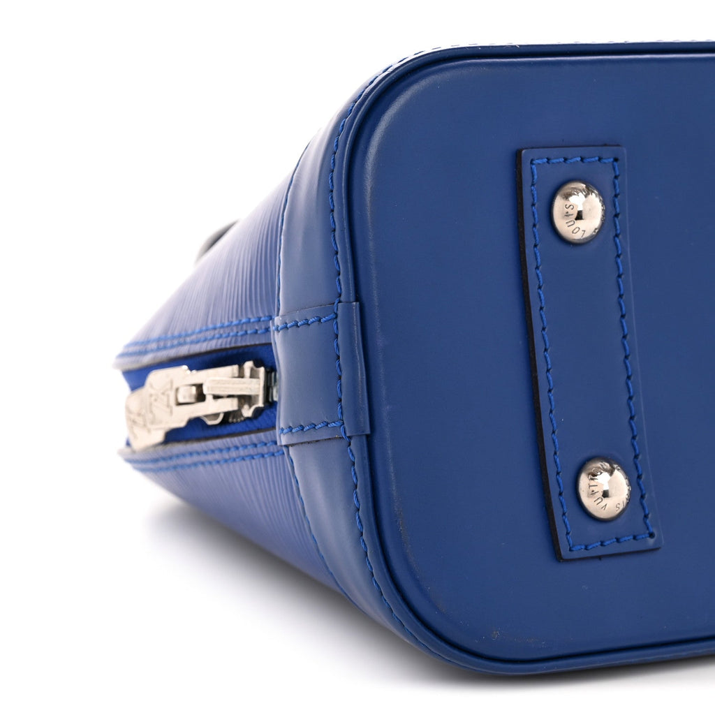 Louis Vuitton Epi Alma BB Blueberry