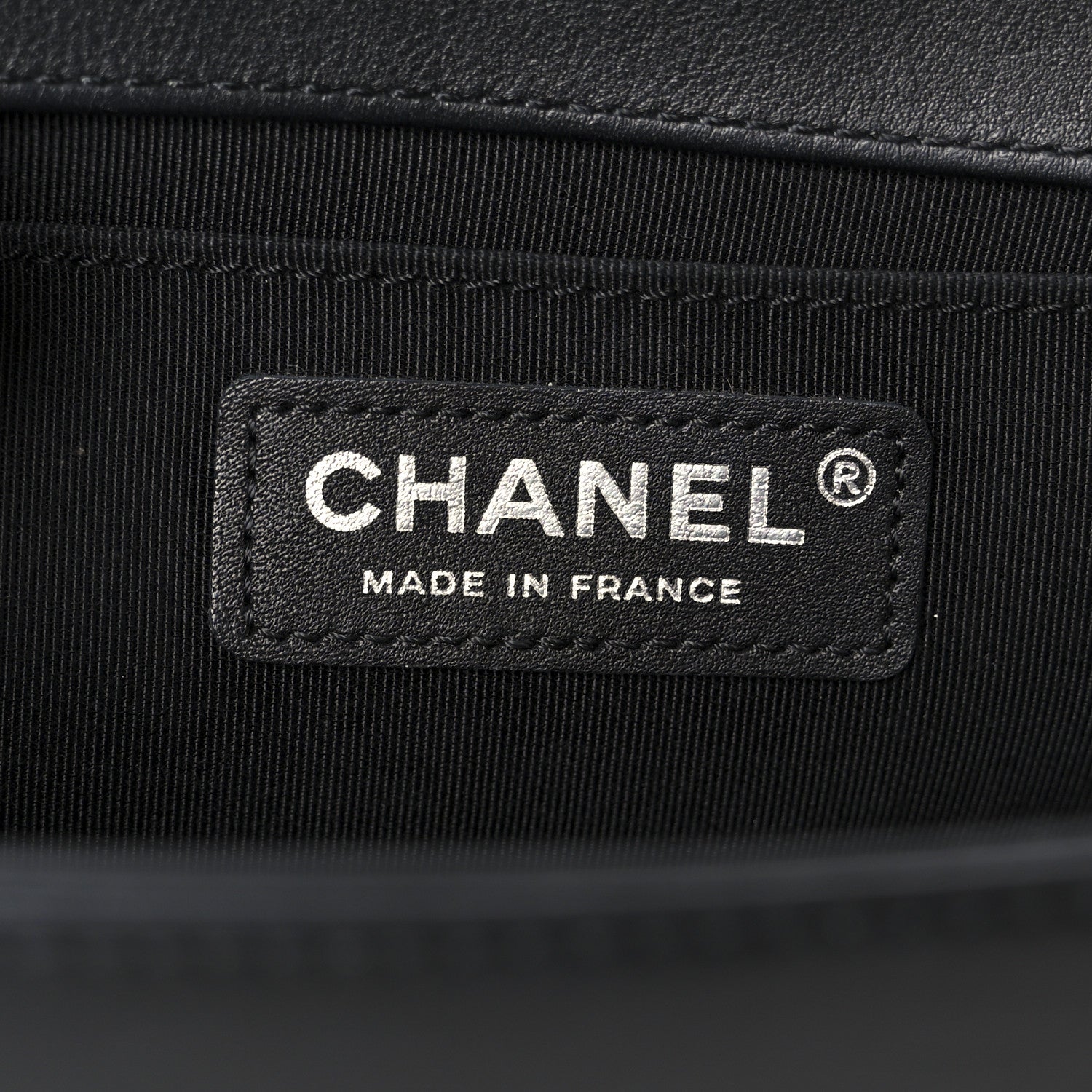 Chanel Calfskin Quilted Medium Boy Flap So Black