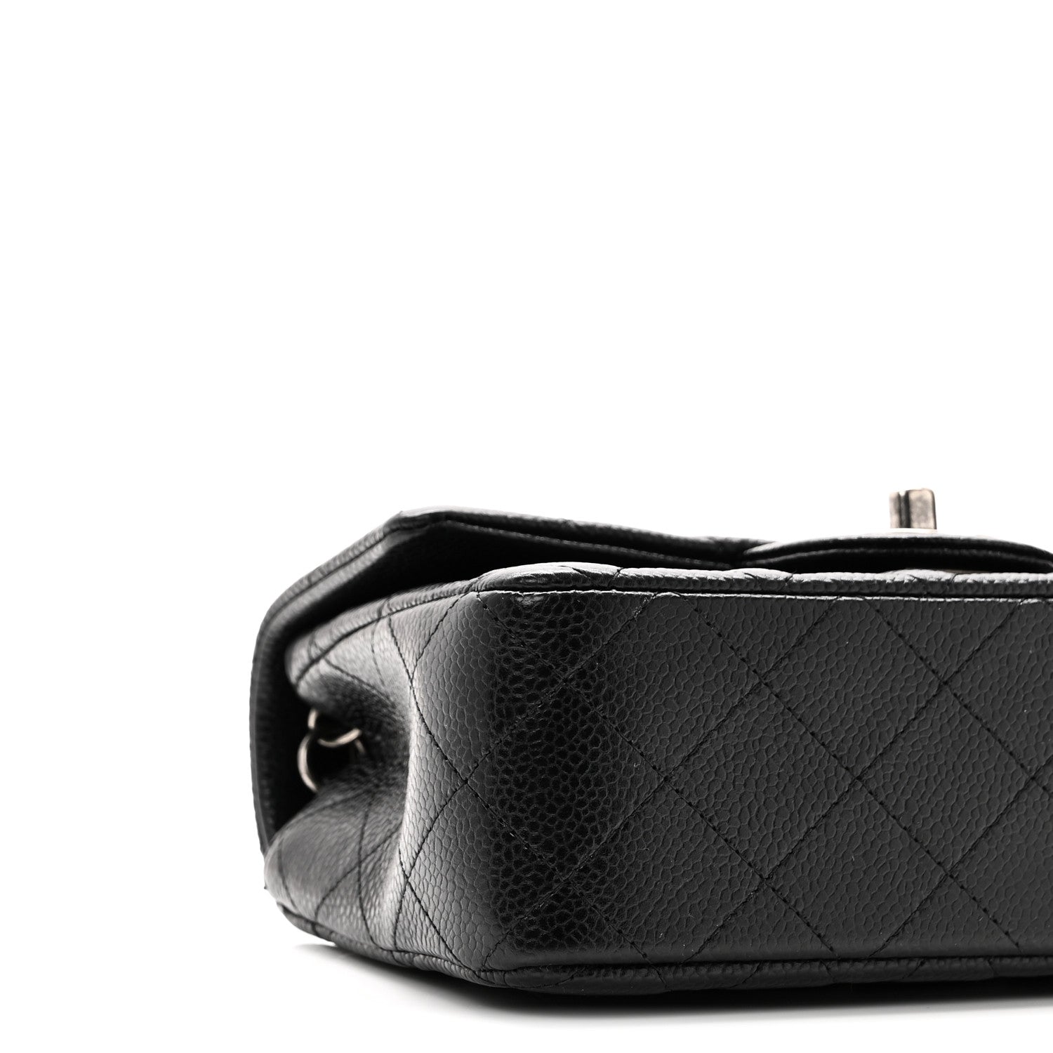 Chanel Caviar Quilted Mini Rectangular Flap Black