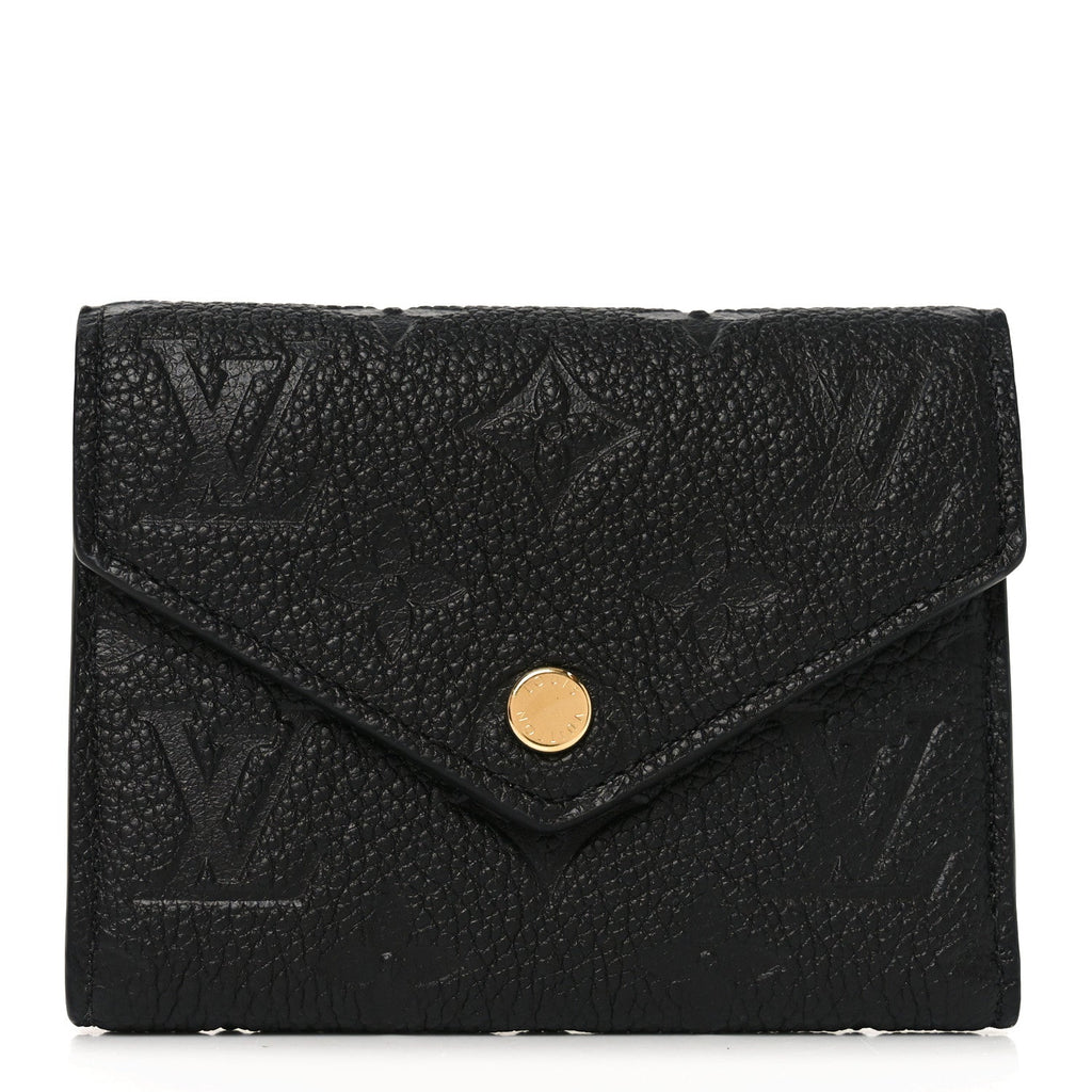 Louis Vuitton Empreinte Victorine Wallet Black
