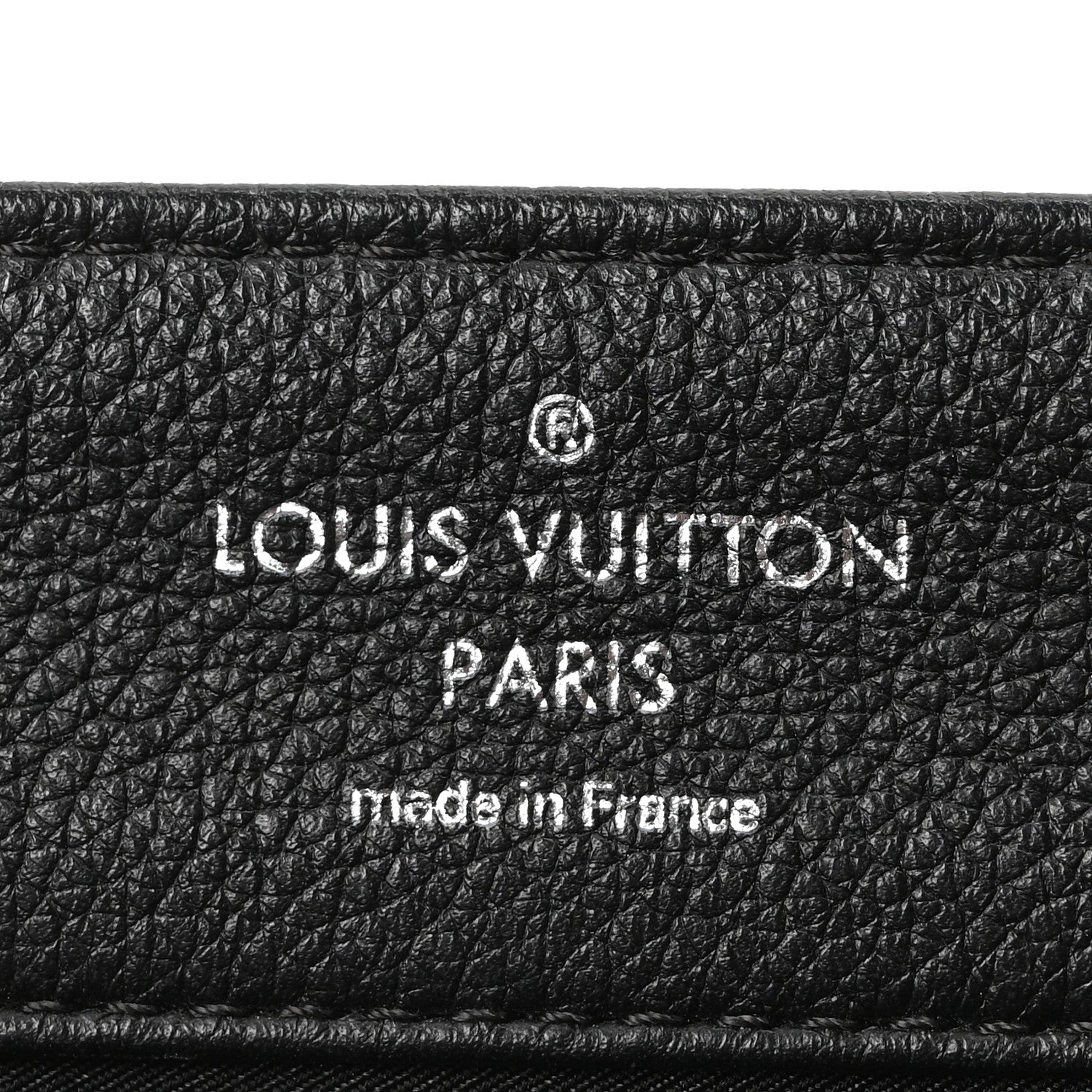 Louis Vuitton Soft Calfskin Lockme II Top Handle Vanille Black