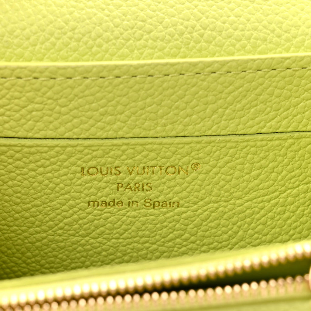 Louis Vuitton Empreinte Rosalie Coin Purse Zesty Lime