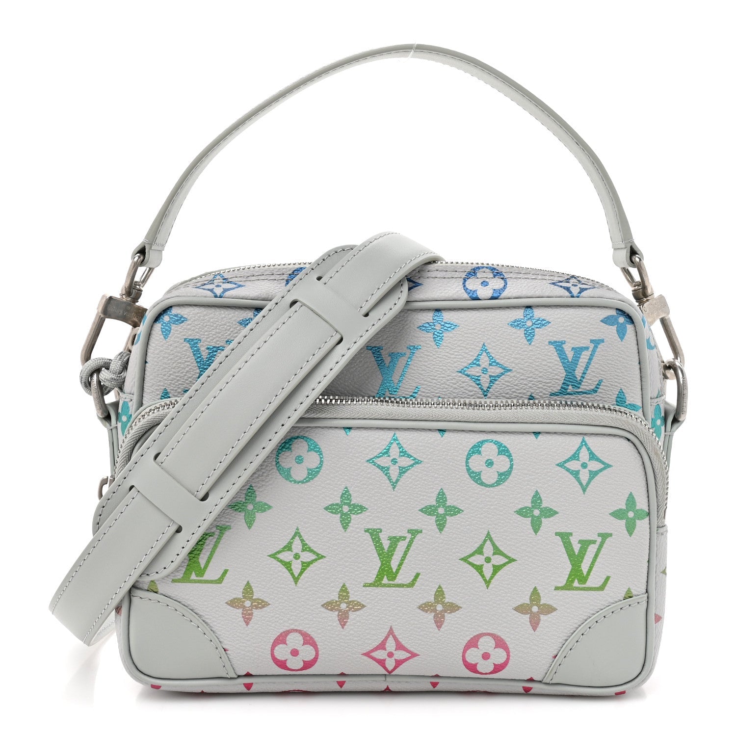 Louis Vuitton Monogram Iridescent Nil Gradient Grey