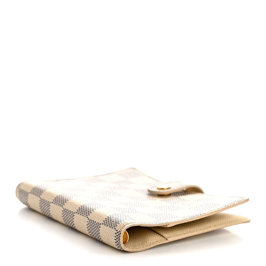 Louis Vuitton Damier Azur Small Ring Agenda Cover