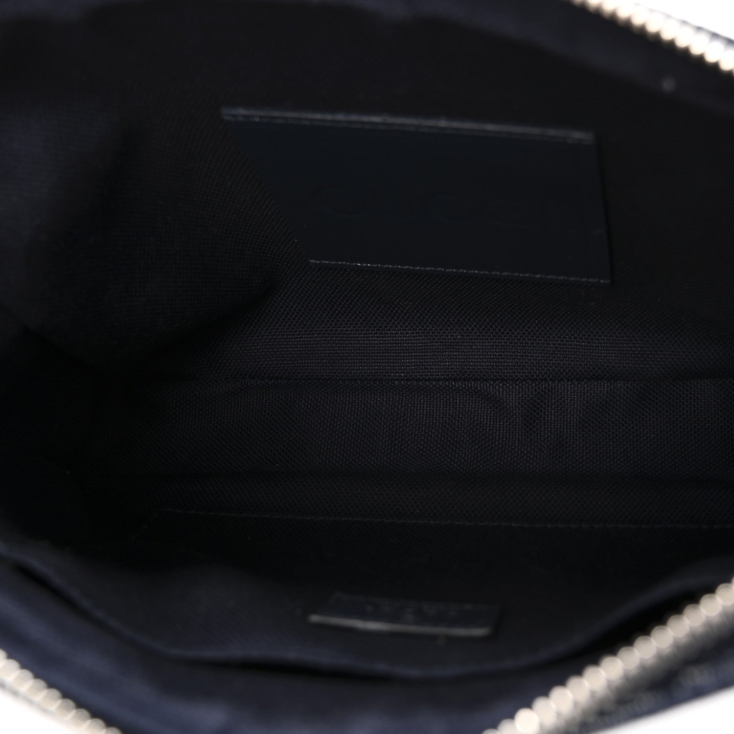 Gucci Denim GG Monogram Camouflage Small Crossbody Bag Blue