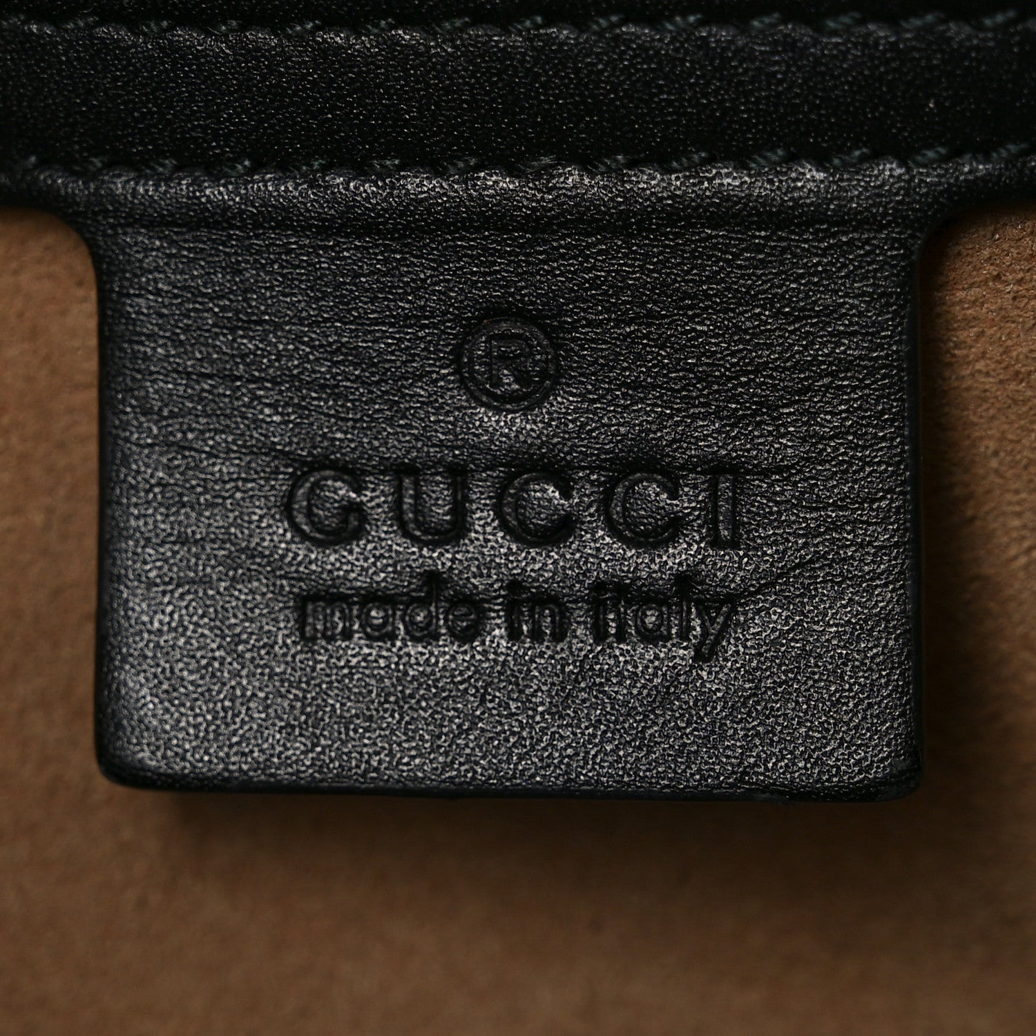 Gucci GG Supreme Monogram Medium Padlock Tote Black