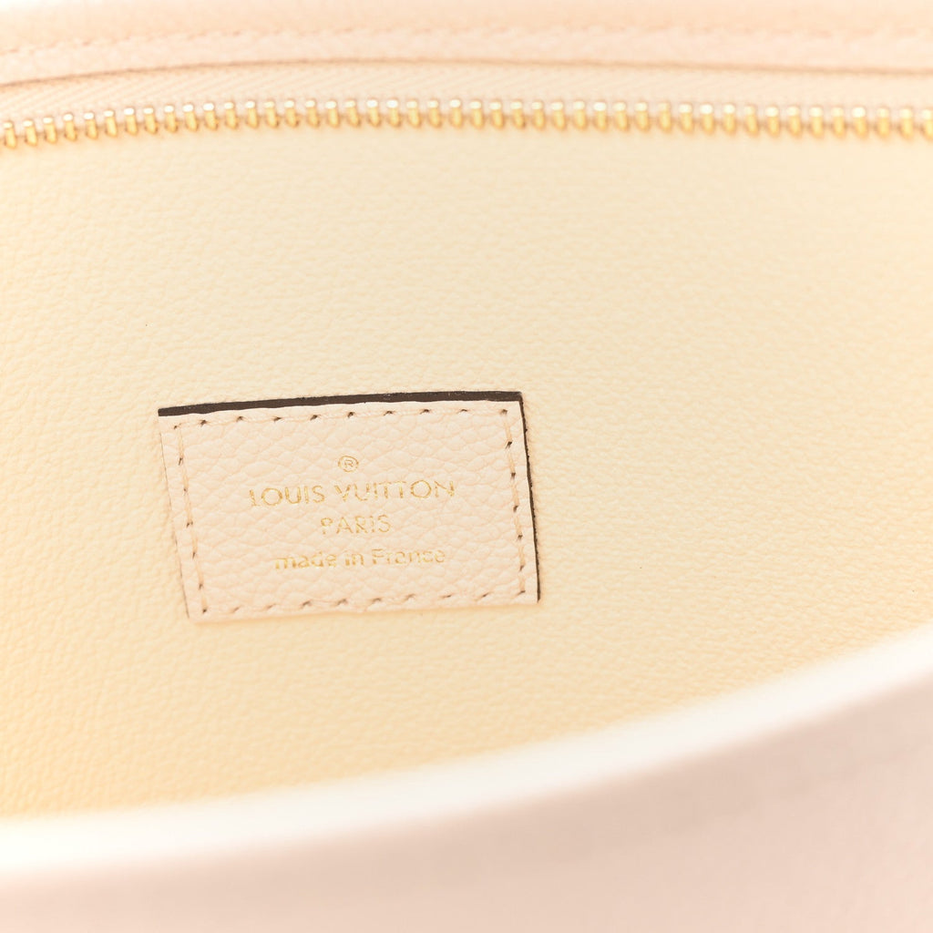 Louis Vuitton Empreinte Monogram Giant By The Pool Toiletry Pouch 26 Cream Saffron