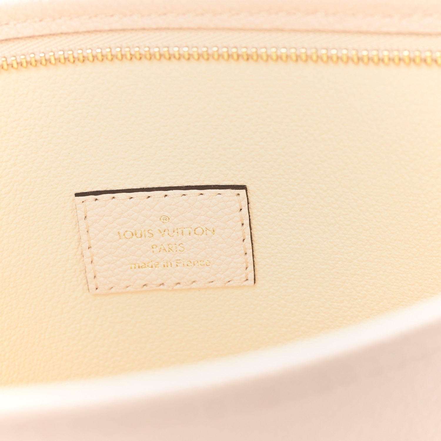 Louis Vuitton Empreinte Monogram Giant By The Pool Toiletry Pouch 26 Cream Saffron