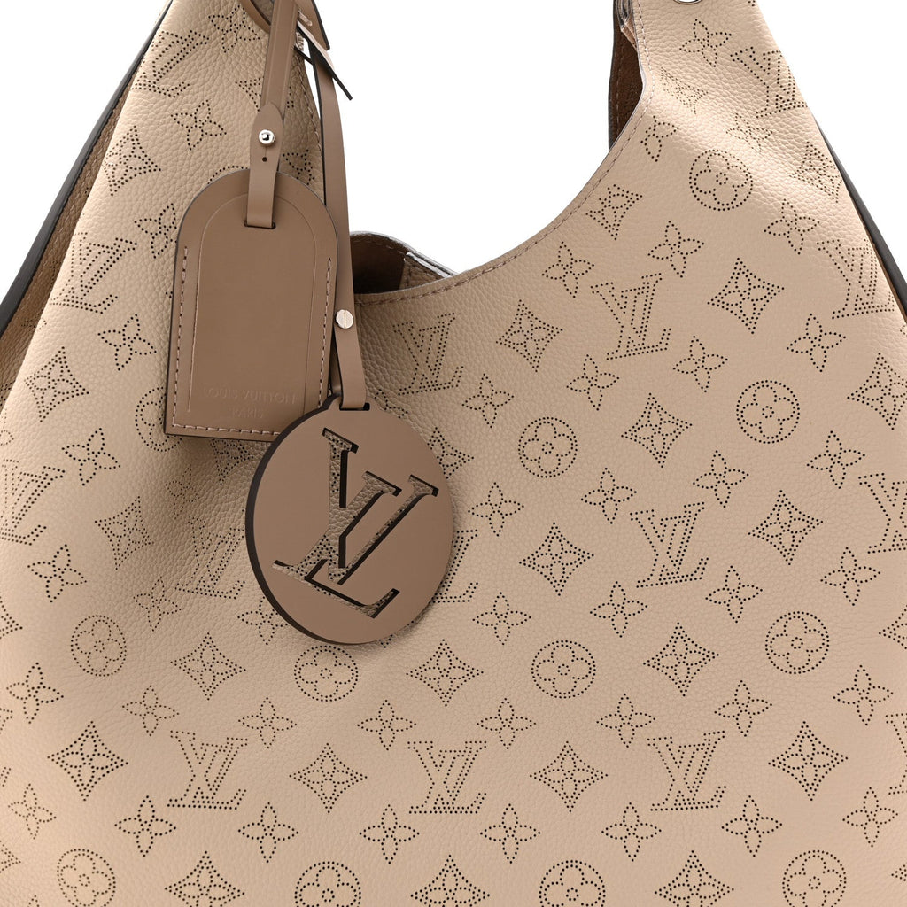 Louis Vuitton Mahina Carmel Hobo Galet