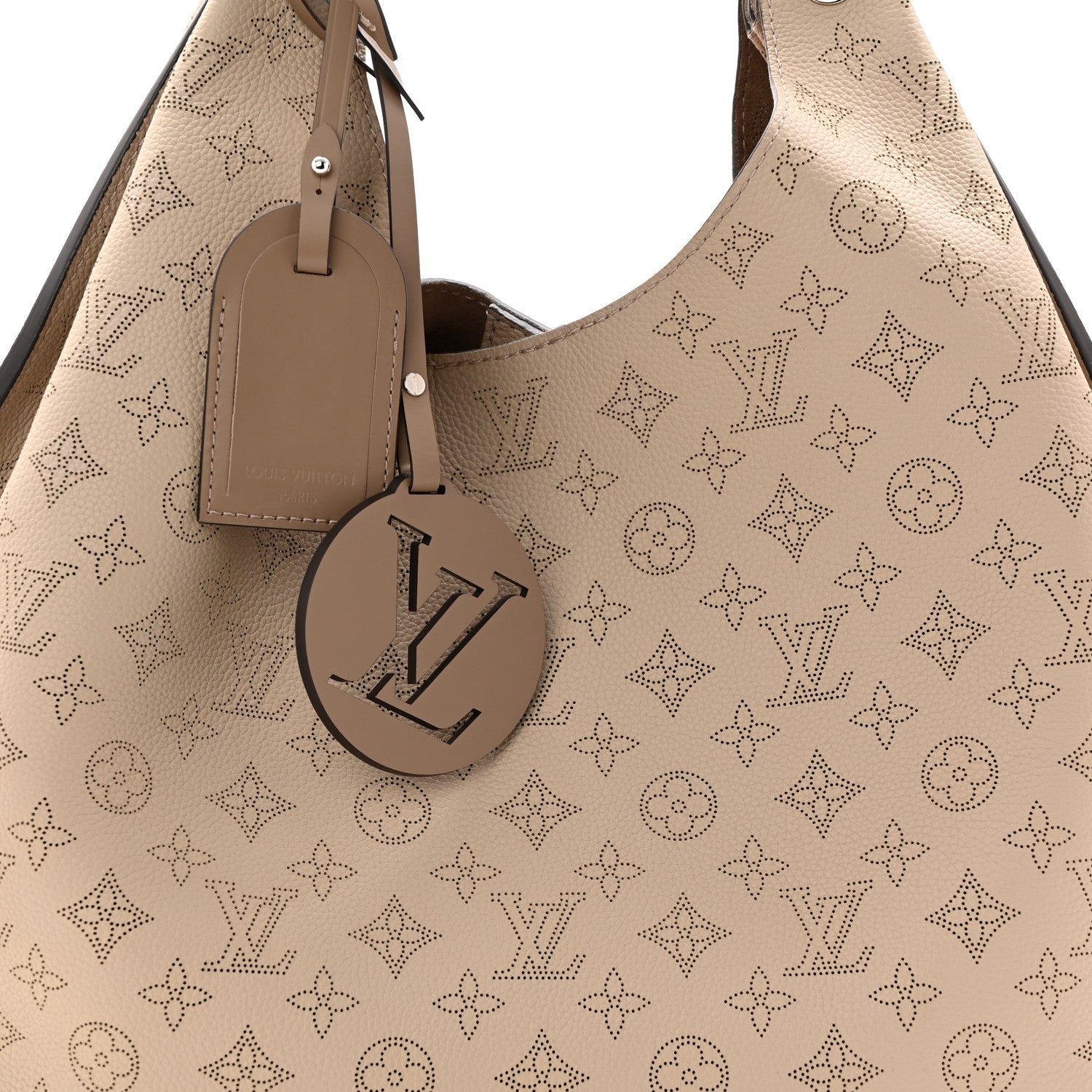 Louis Vuitton Mahina Carmel Hobo Galet