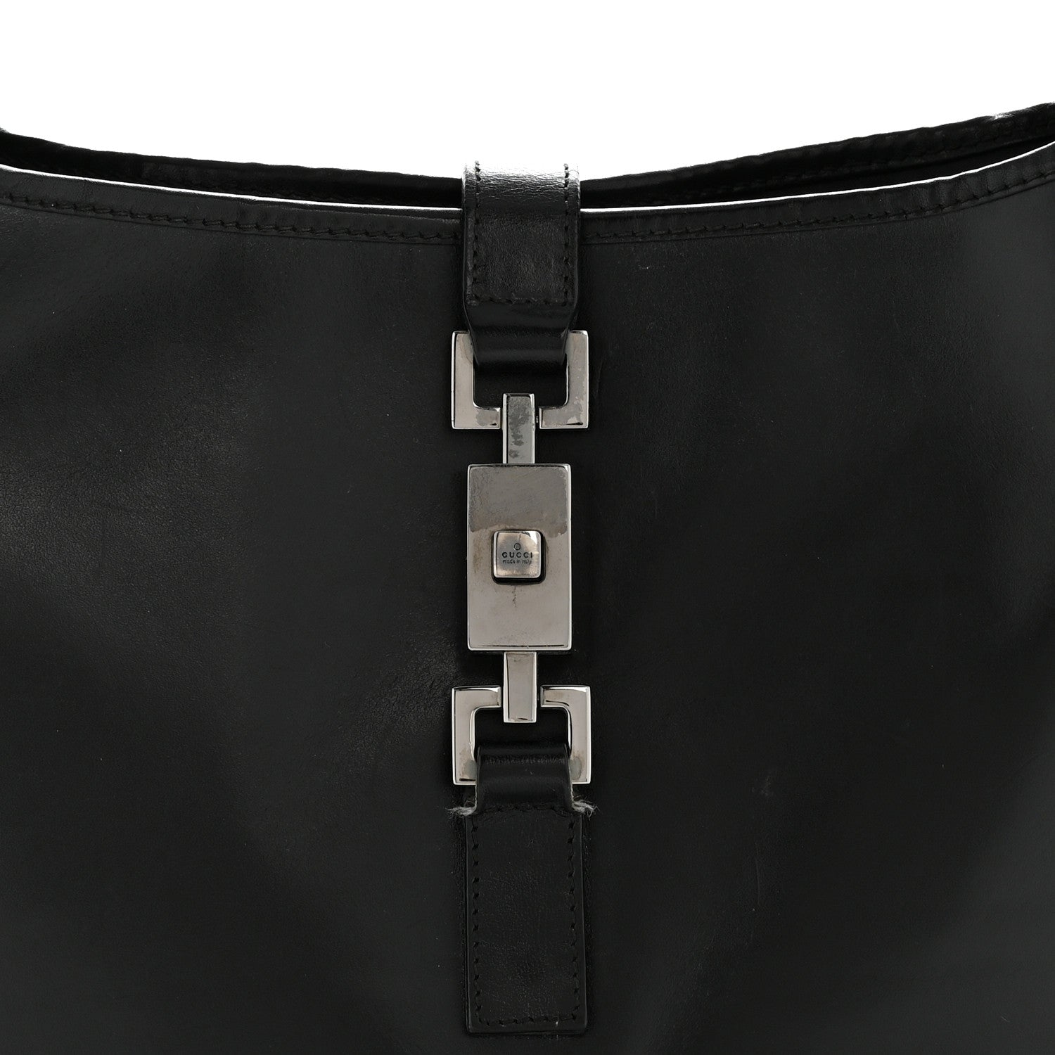 Gucci Calfskin Small Jackie O Hobo Black