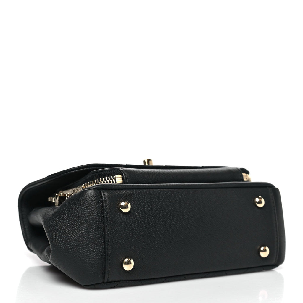 Chanel Caviar Quilted Small Business Affinity Flap Black