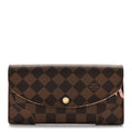 Louis Vuitton Damier Ebene Caissa Wallet Rose Ballerine