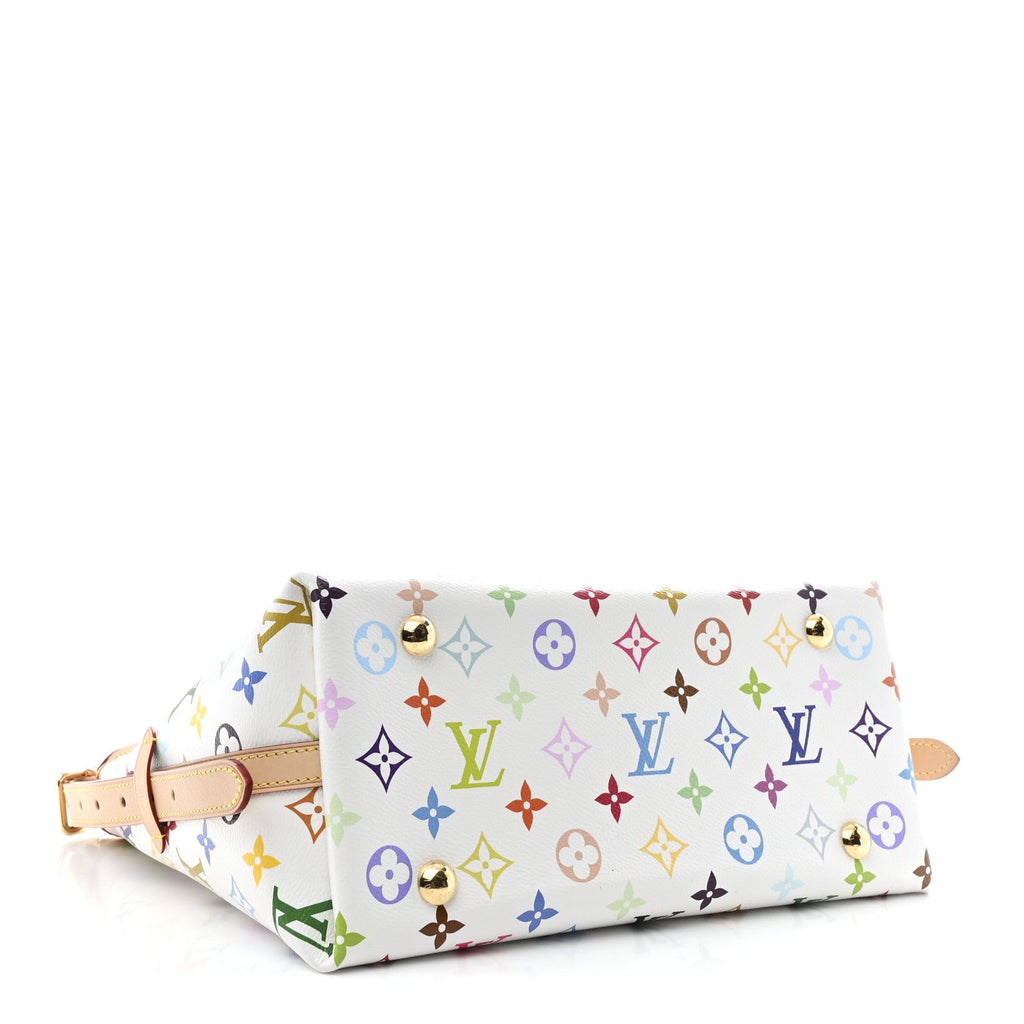 Louis Vuitton LV X TM Monogram Multicolor CarryAll PM White