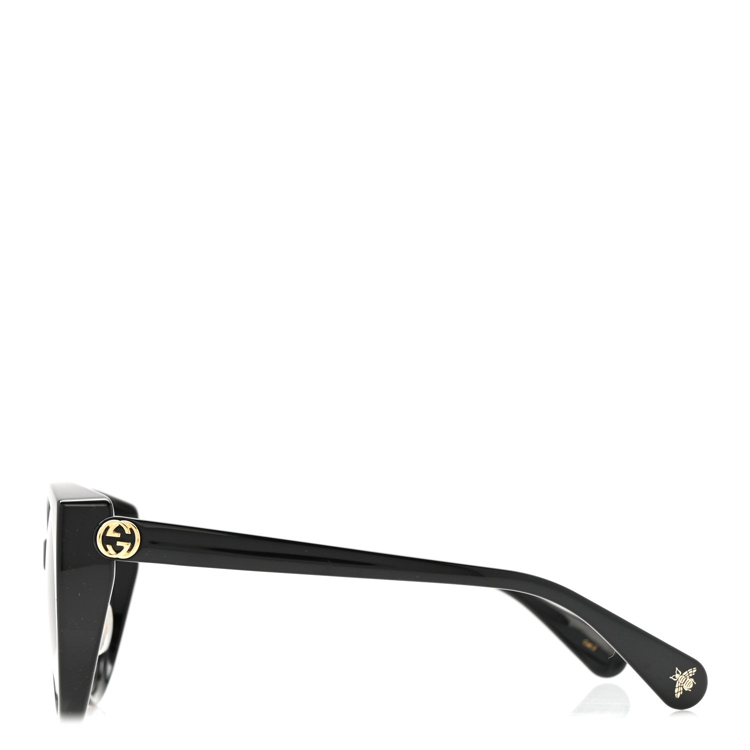 Gucci Acetate Cat Eye GG0369S Sunglasses Black