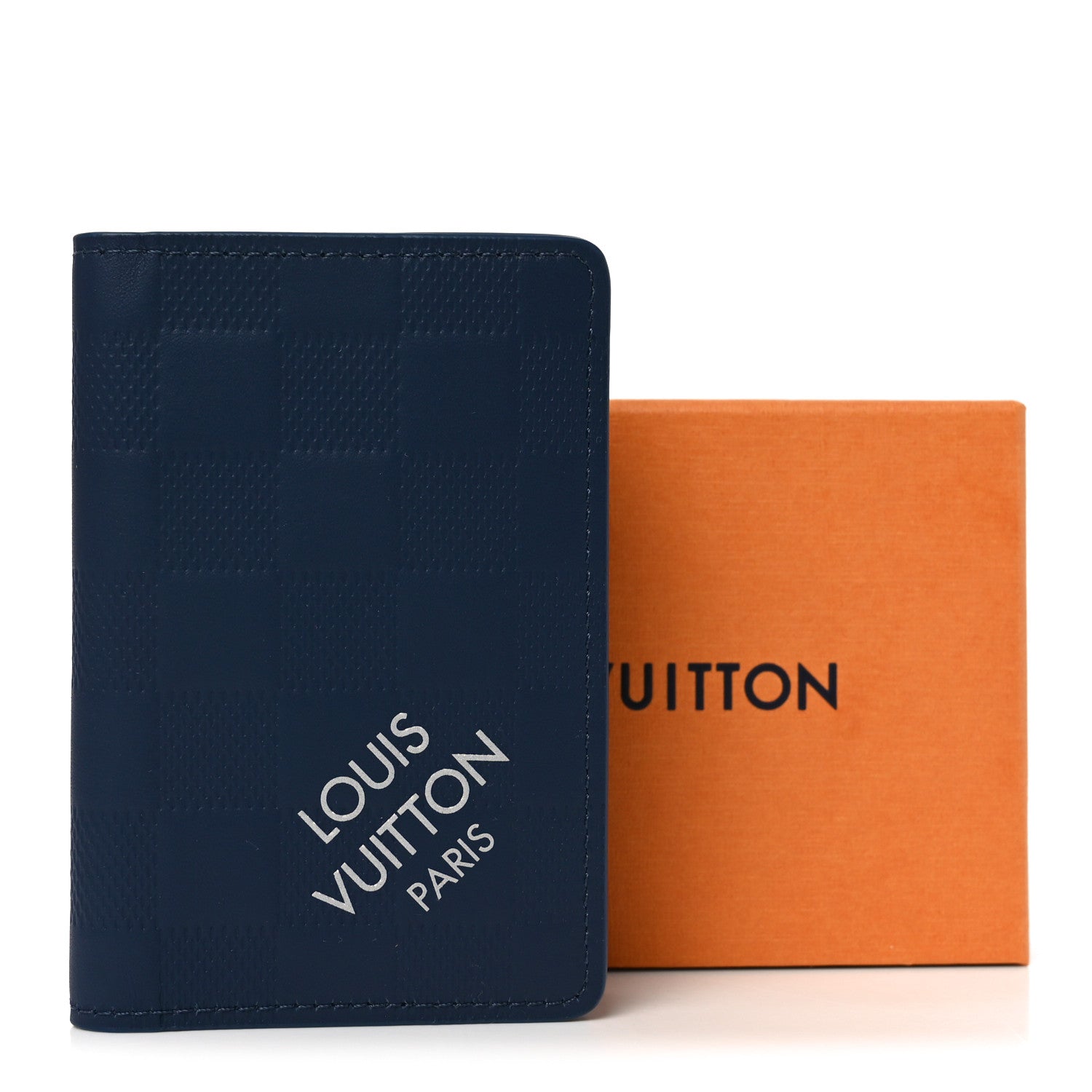Louis Vuitton Damier Infini Pocket Organizer NM Bleu Sapphire