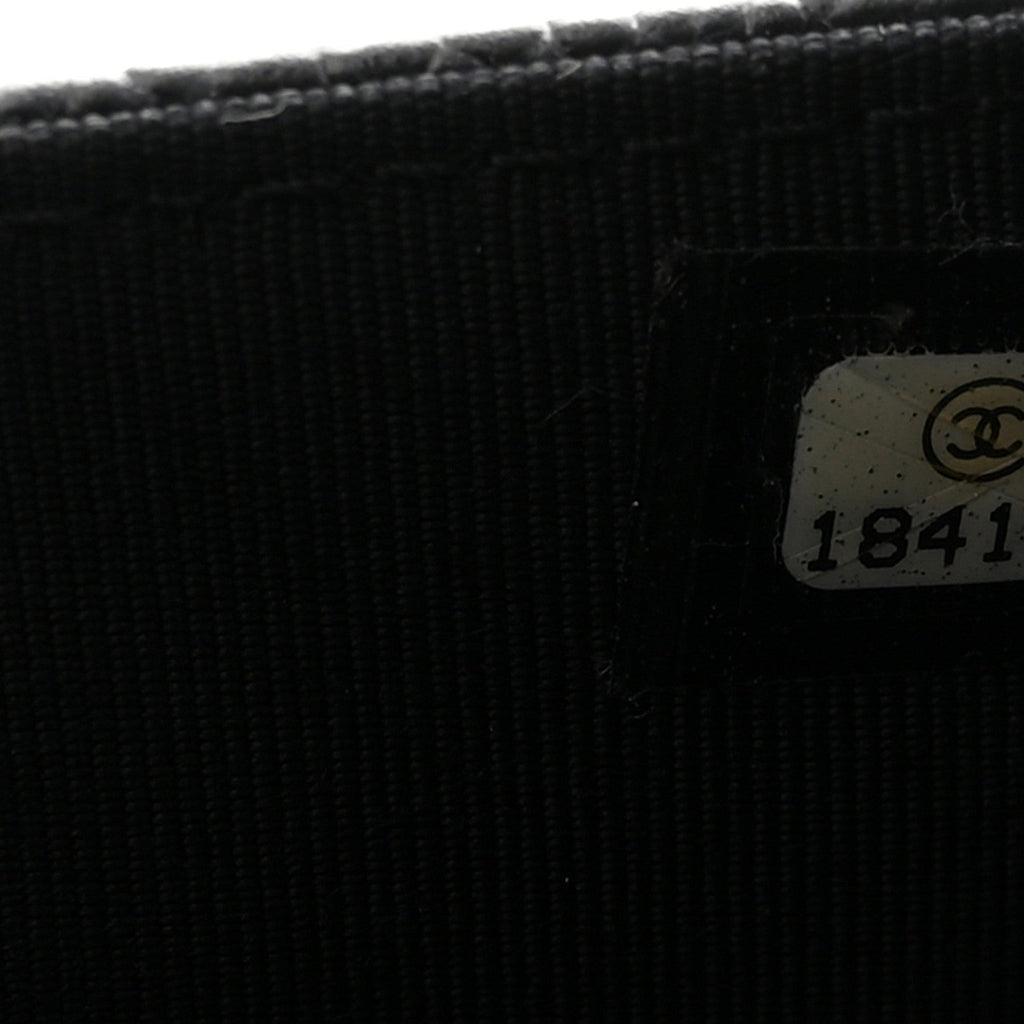 Chanel Caviar Quilted Wallet on Chain WOC Black