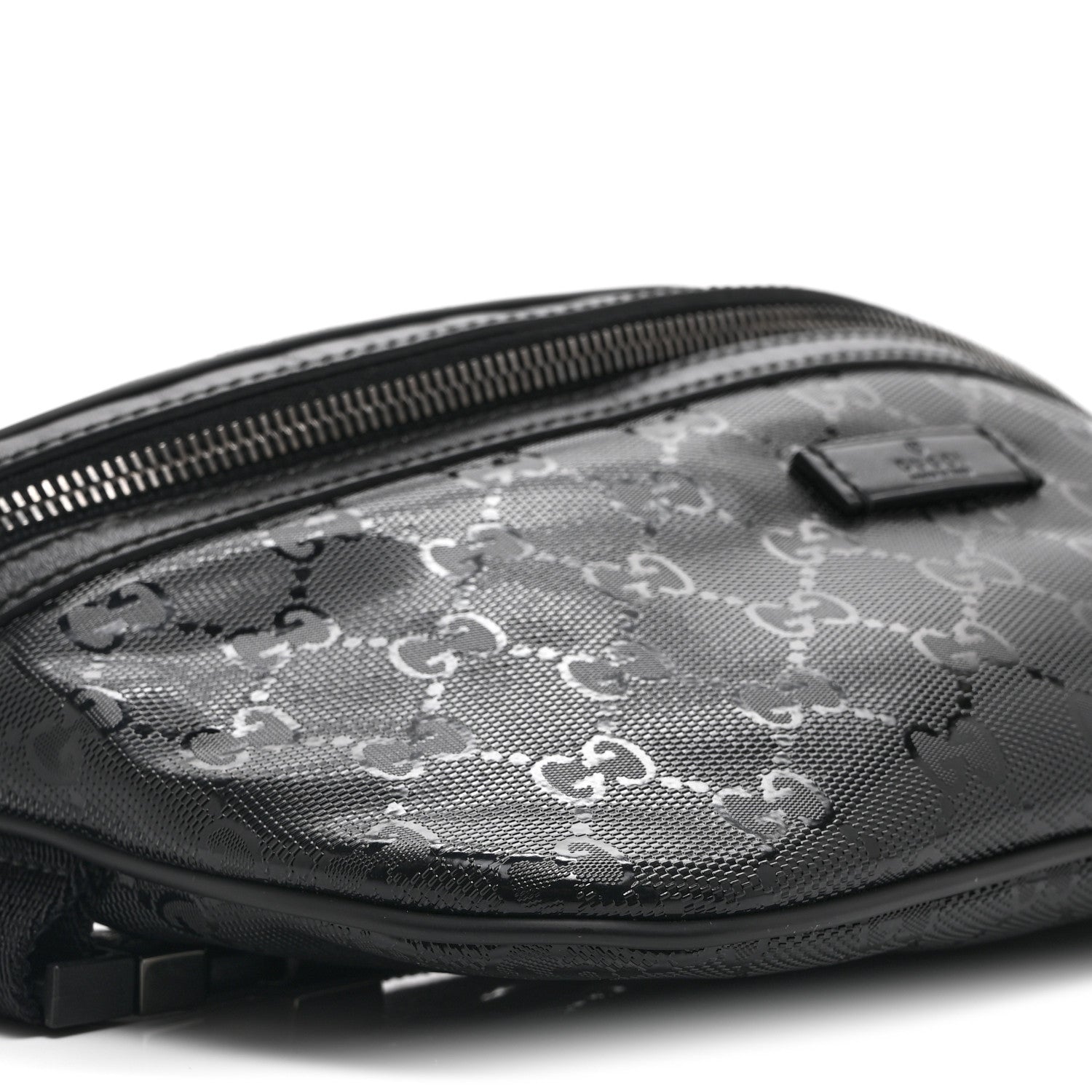 Gucci Imprime Monogram Belt Bag Black