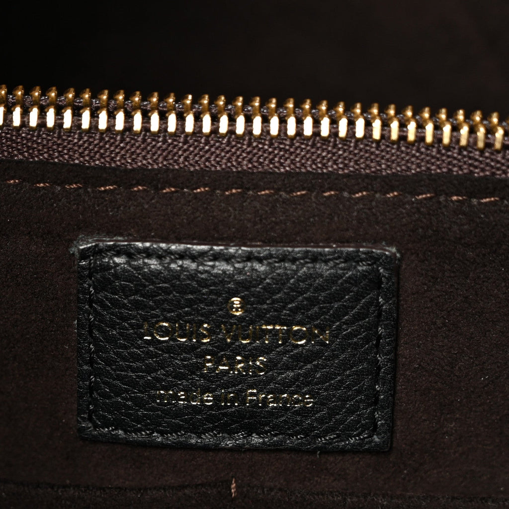 Louis Vuitton Calfskin Monogram Kimono Tote  Black