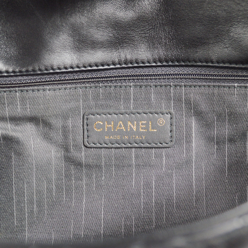 Chanel 2010-2011 Black Lambskin Westminster Chain Handbag