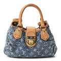 Louis Vuitton Monogram Denim Pleaty Blue