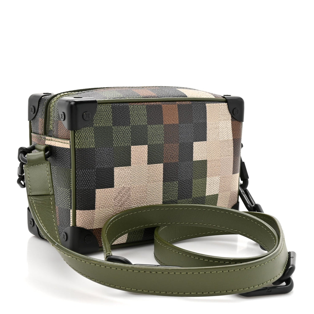 Louis Vuitton Damoflage Mini Soft Trunk Green