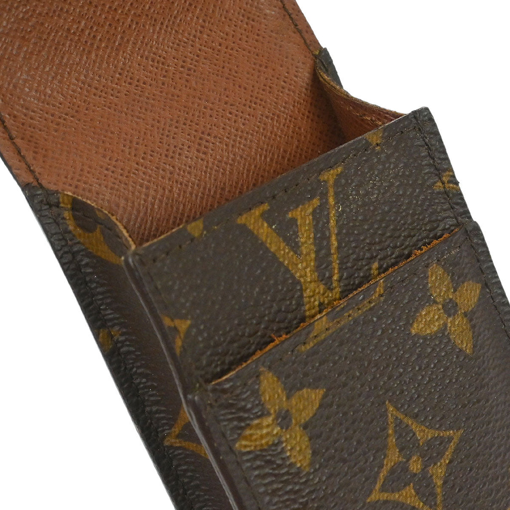 Louis Vuitton Monogram Etui Cigarette Case M63024 Small New