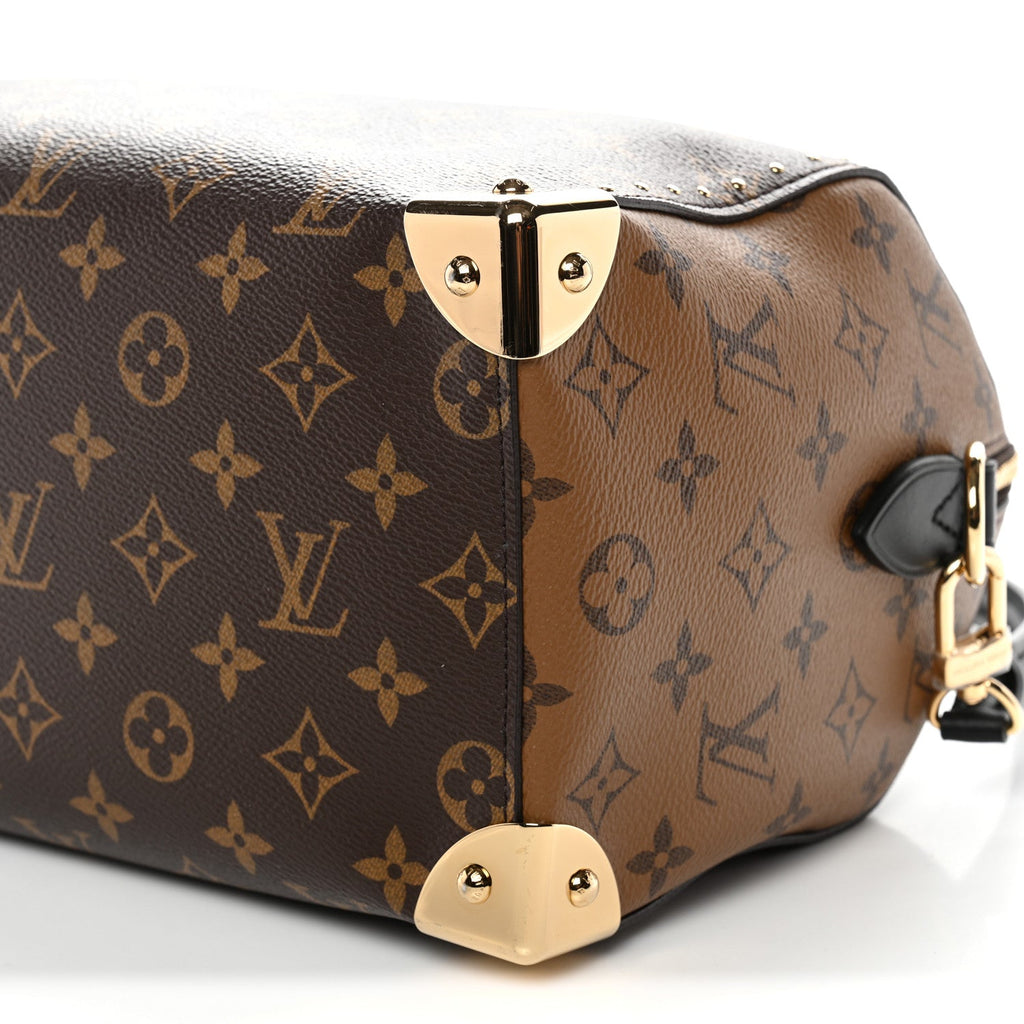 Louis Vuitton Reverse Monogram Speedy Trunk 25