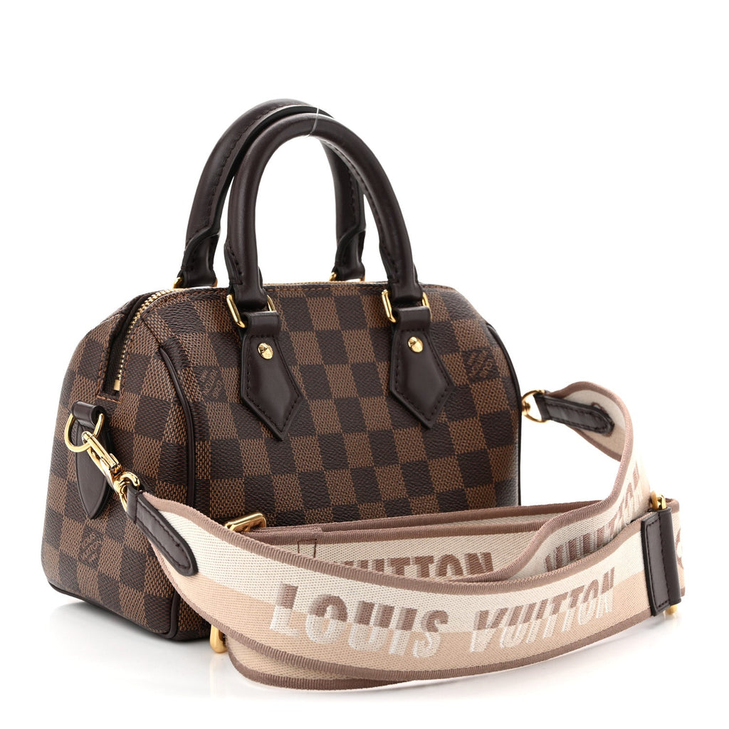 Louis Vuitton Damier Ebene Speedy Bandouliere 20