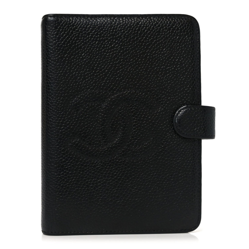 Caviar Timeless CC Ring Agenda Planner Black