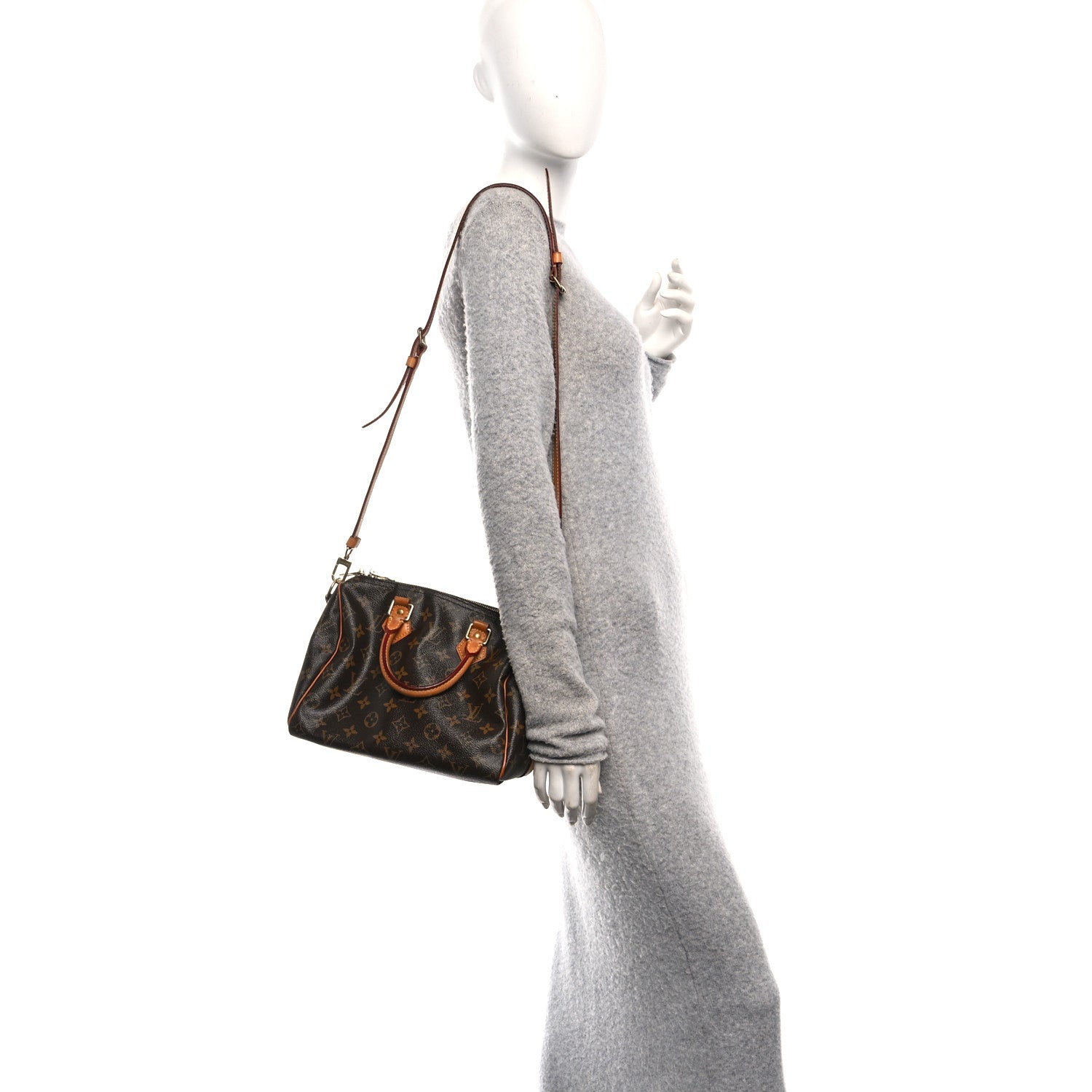 Louis Vuitton Monogram Speedy Bandouliere 25