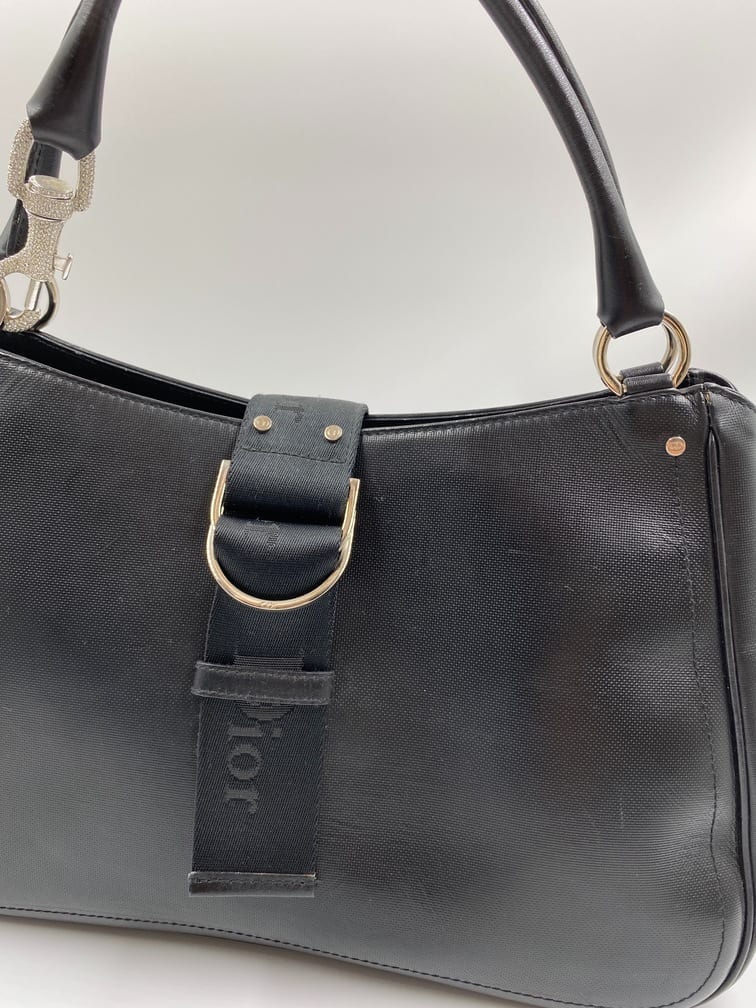 Christian Dior bag with Swarovski clip