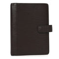 Louis Vuitton Epi Medium Ring Agenda Cover Moka