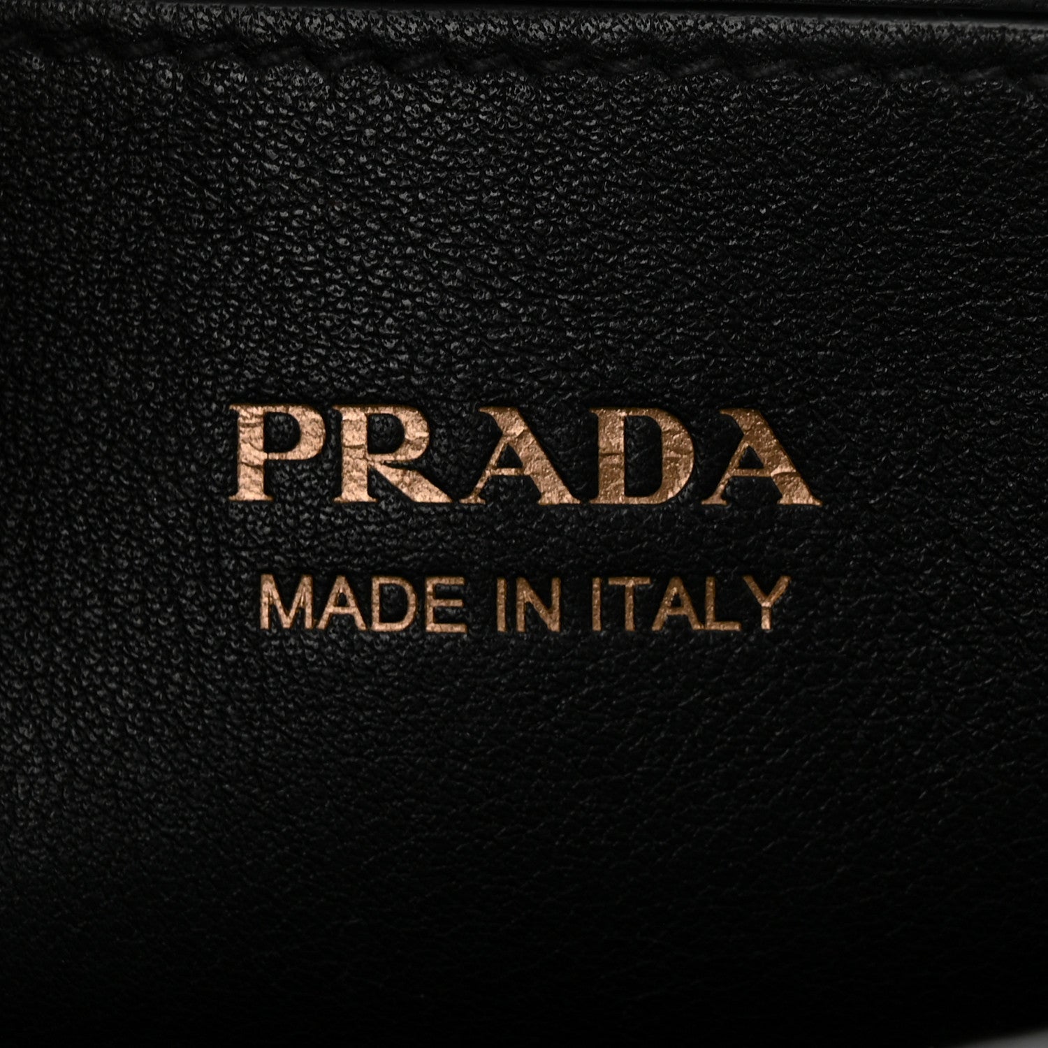 Prada Soft Grain Calfskin Small Double Belt Tote Black