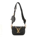 Louis Vuitton Calfskin New Wave Multi Pochette Black