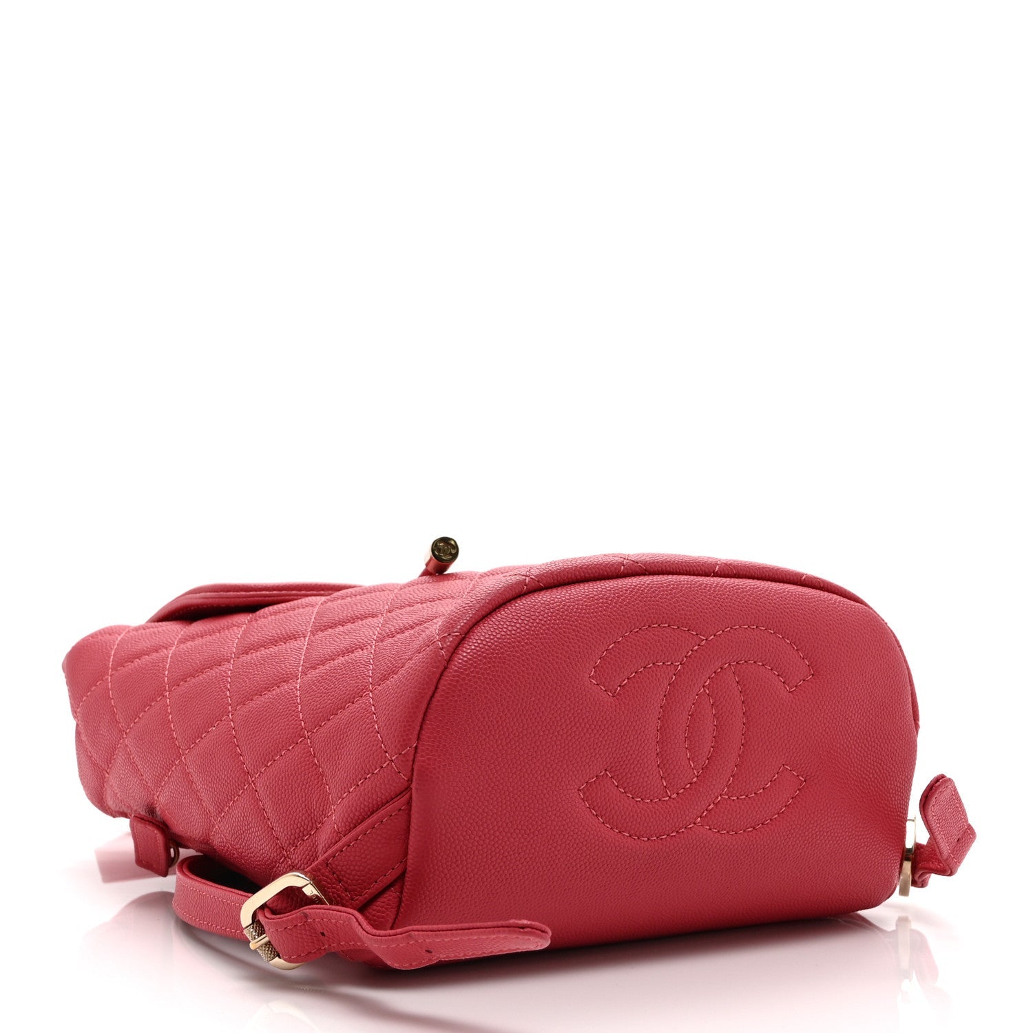 Chanel Caviar Quilted Small Filigree Backpack Pink