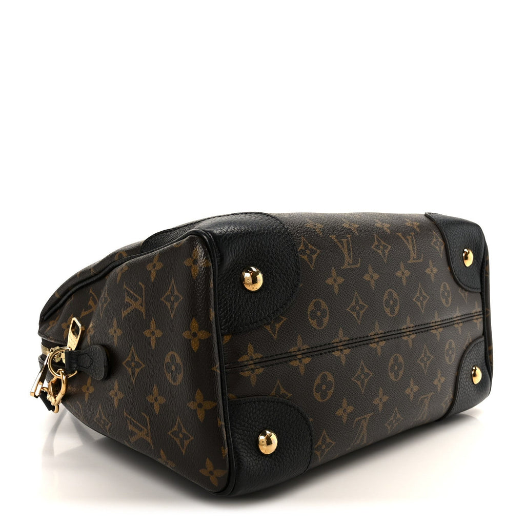 Louis Vuitton Monogram Retiro NM Black