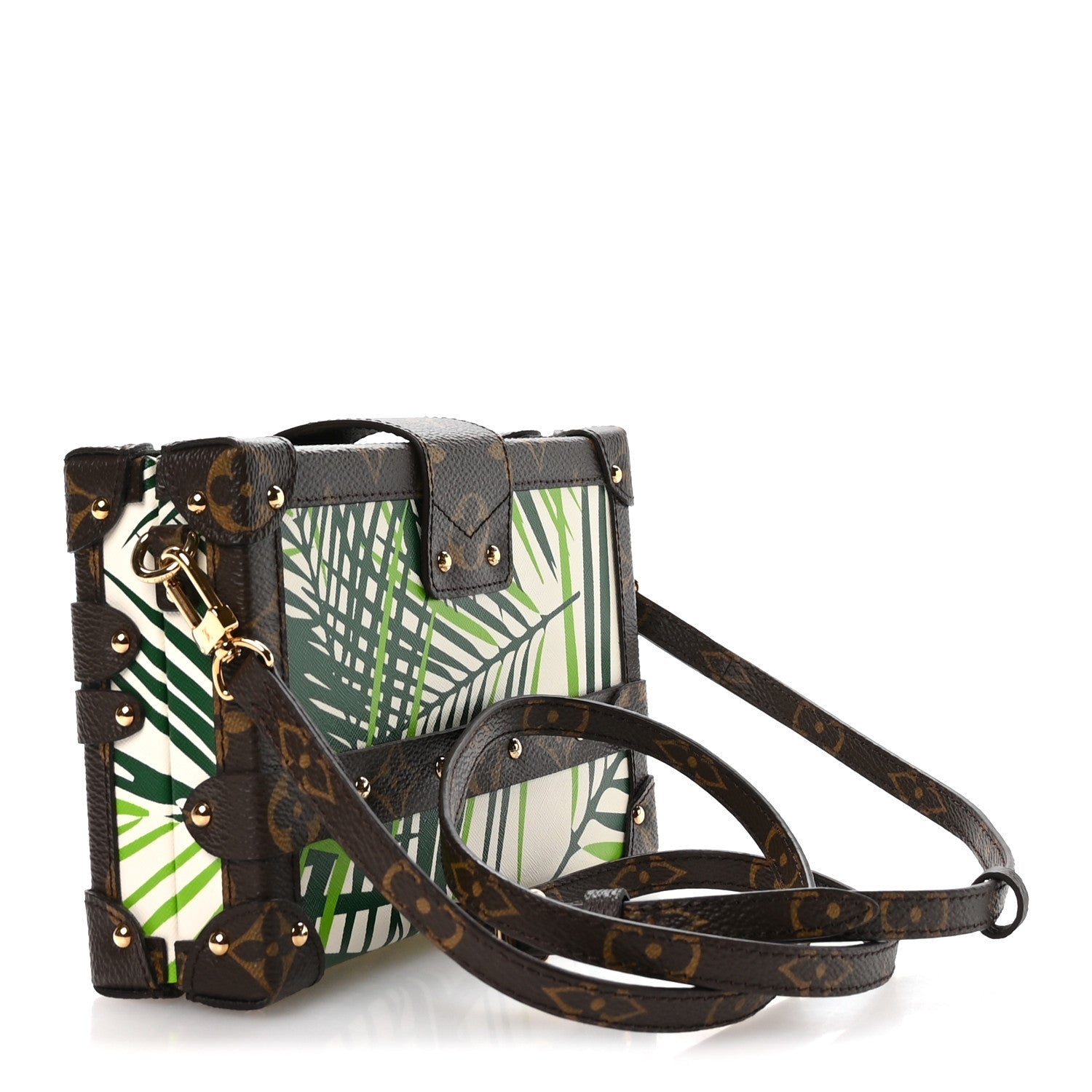 Louis Vuitton Monogram Palm Trees Print Petite Malle