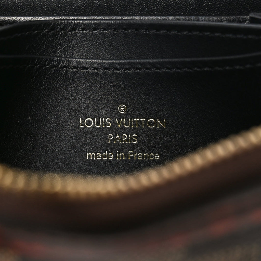 Louis Vuitton Transformed Damier Ebene Time Trunk Zippy Coin Purse